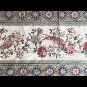 4 yds Schumacher "Kashi Stripe" cotton fabric NWOT